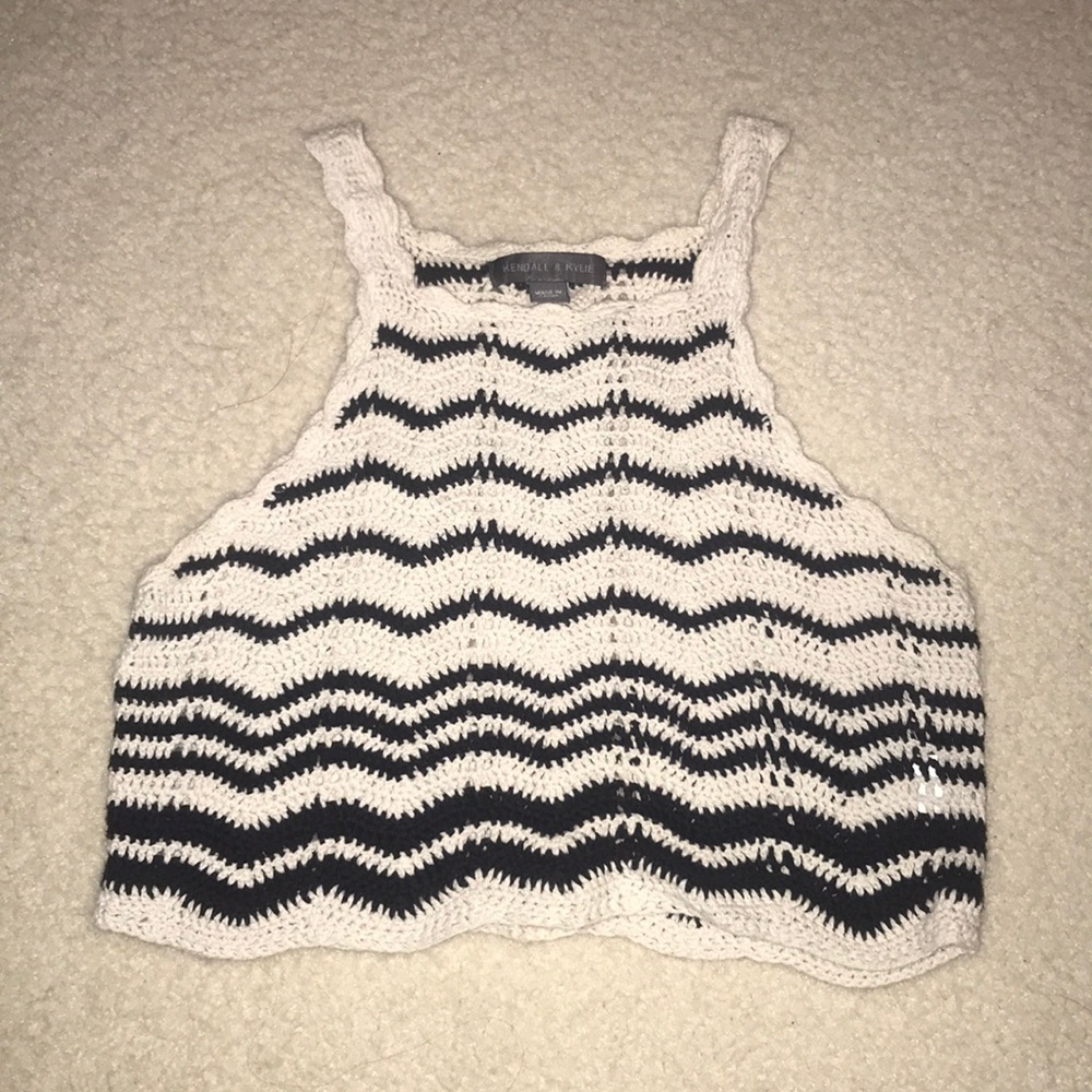 Kendall & Kylie Crochet top